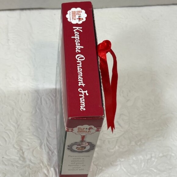 NEW Elf on the Shelf Keepsake Christmas Photo Holder Ornament Keepsake Frame 3" - Picture 6 of 7